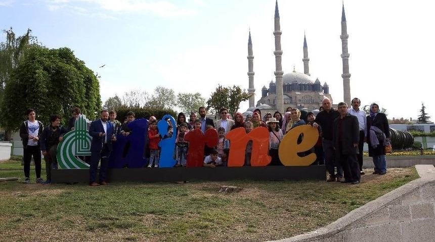 G&uuml;ng&ouml;renliler Edirne&rsquo;yi Geziyor