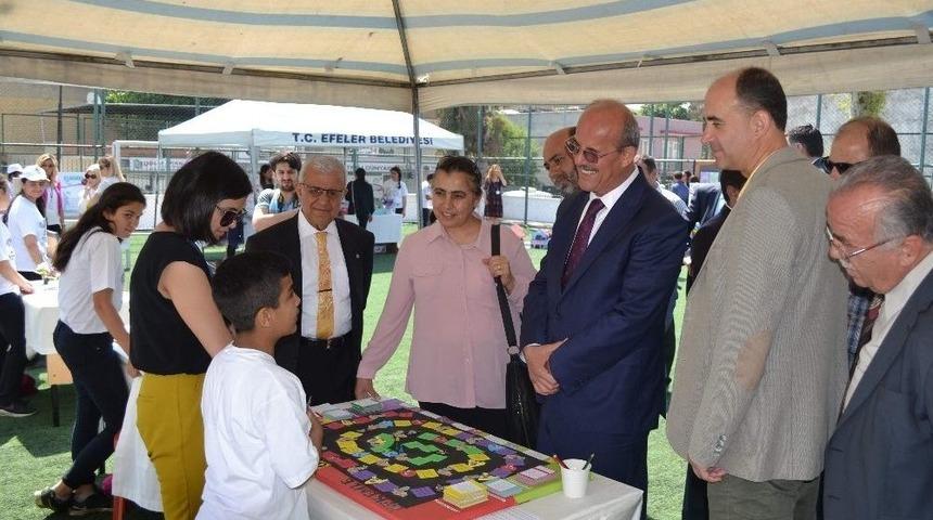 Ahmet Şerife Sanlı Ortaokulunda T&uuml;bitak Fuarı A&ccedil;ıldı