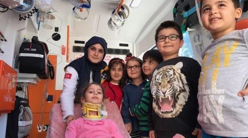 Rize&rsquo;de "minik 112 Projesi" Uygulanıyor