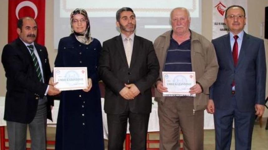 Huzurevinde 'umre' &Ouml;d&uuml;ll&uuml; Bilgi Yarışması