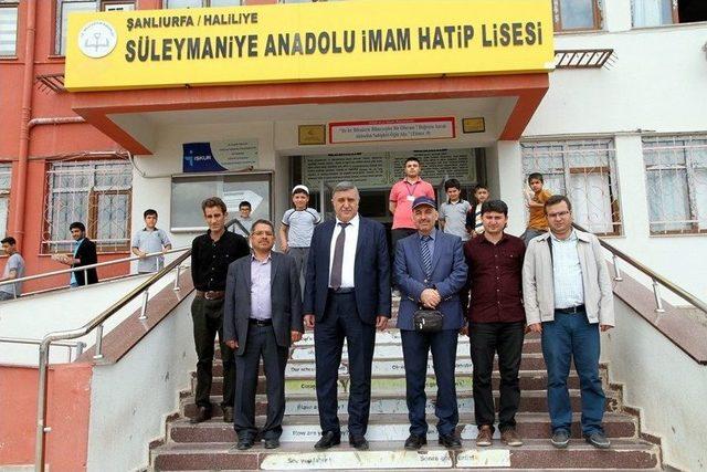 Rektör Ramazan Taşaltın İmam-hatip Lisesinde Ders Verdi