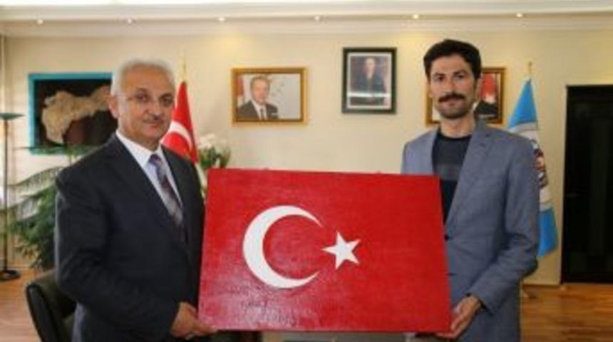 Kaymakam Kafkas&rsquo;dan Başkan Başsoy&rsquo;a Ziyaret