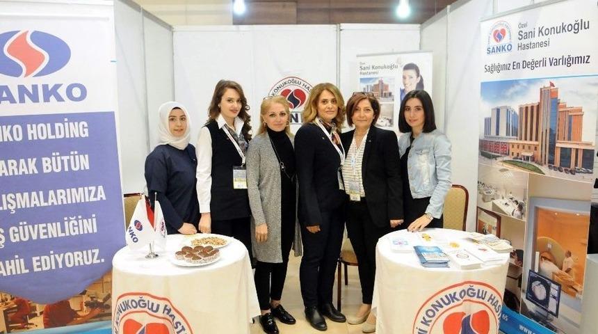 İş Sağlığı Ve G&uuml;venliği Fuarında, &Ouml;zel Sani Konukoğlu Hastanesi Stant A&ccedil;tı