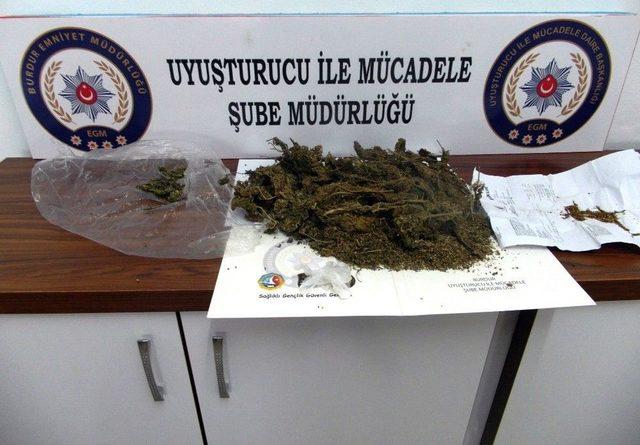 Burdur’da Uyuşturucu Operasyonu