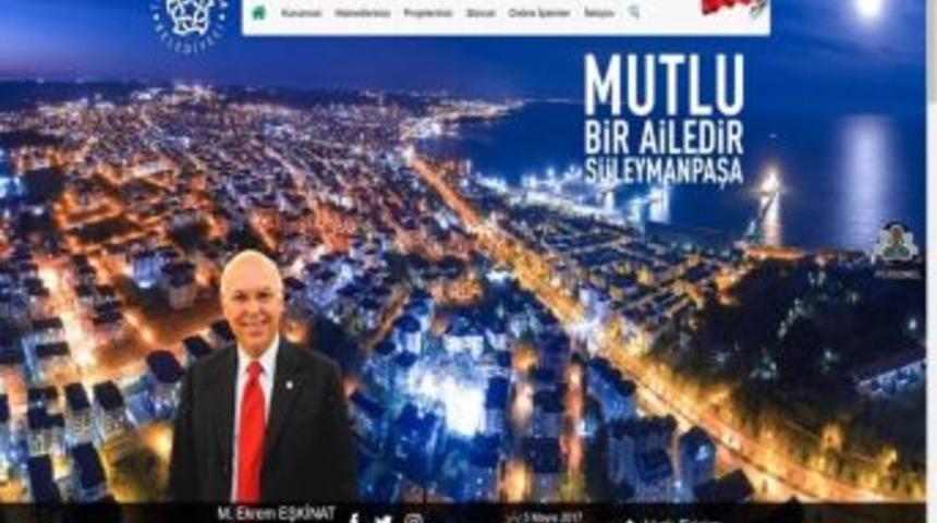 S&uuml;leymanpaşa Belediyesi&rsquo;nin İnternet Sitesi Yenilendi