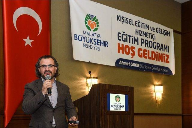 Büyükşehir Belediyesi Hizmet İçi Eğitim Çalışmaları Devam Ediyor