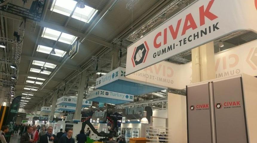 Devrek Tso Başkanı Ertan Cıvak Almanya&rsquo;da Fuara Katıldı