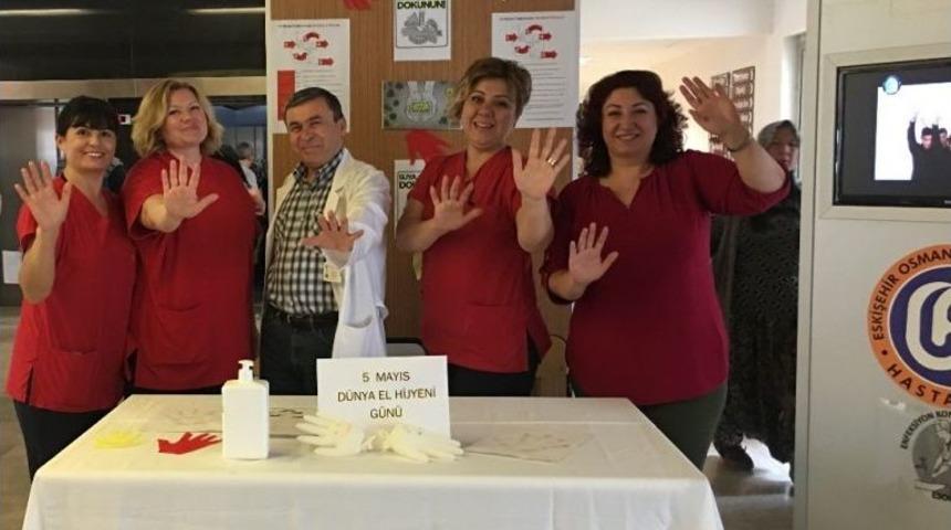 Esog&uuml; Hastanesi&rsquo;nde El Hijyenine Dikkat &Ccedil;ekildi