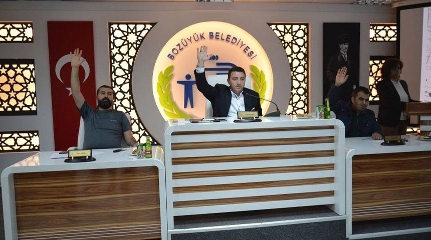 Boz&uuml;y&uuml;k Belediye Meclisi Mayıs Ayı Toplantıları Sona Erdi
