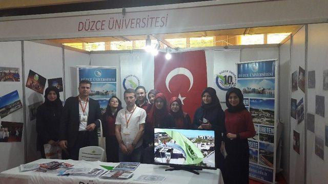 Düzce Üniversitesi Sakarya’da Yükseköğretim Günleri Etkinliğine Katıldı