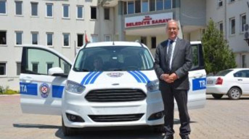 Dinar Belediyesi Zabıta Trafik Aracı Aldı
