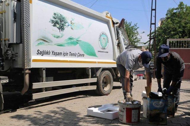 Cizre Belediyesinden Temizlik Seferberliği 1