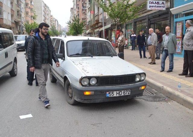 Otomobilin Çarptığı Karı-koca Yaralandı