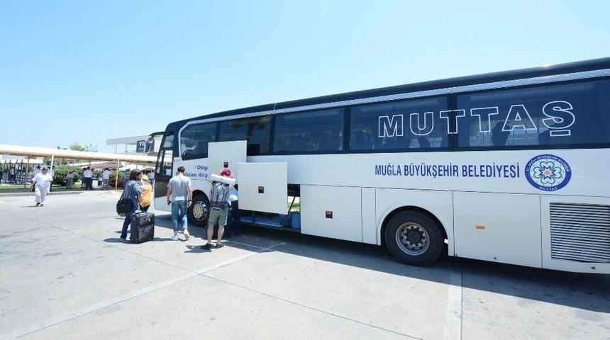 Havalimanından Milas&rsquo;a Otob&uuml;s Seferleri Başlıyor