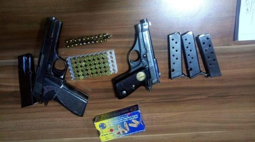 Kayseri&rsquo;de Ruhsatsız Silah Operasyonu