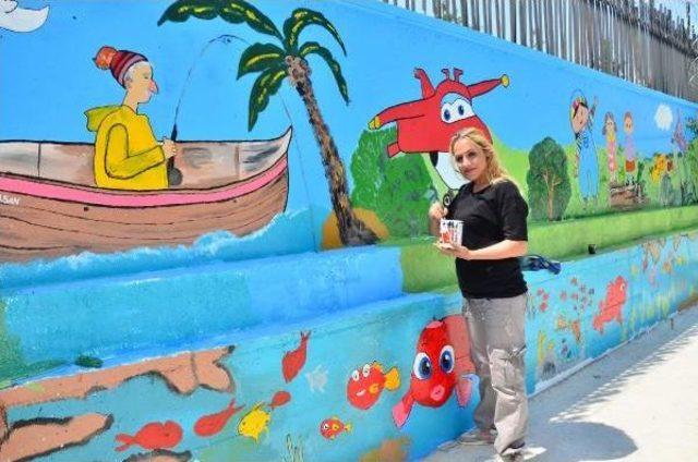 Duvar Resimleriyle Manisa yı Renklendiriyor 1