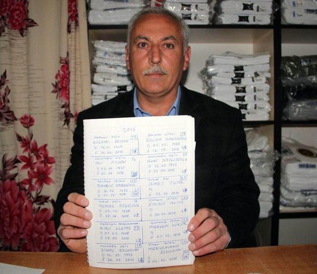 Sıra Dışı Muhtar, &Ouml;lenlerin Ve Doğanların Listesini Tutuyor 1