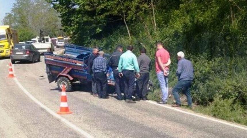 Otomobil İle Patpat &Ccedil;arpıştı: 1 Yaralı