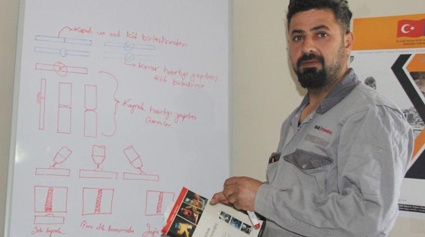 Hakkari&rsquo;de Yeni Kaynak Ustaları Yetiştiriliyor