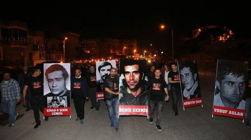 Gezmiş, İnan Ve Aslan İzmir&rsquo;de Anıldı