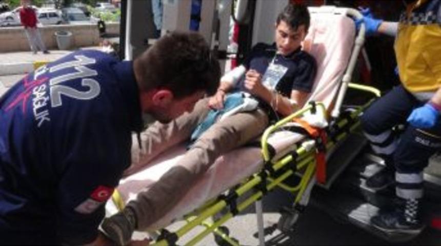 Aksaray&rsquo;da Bı&ccedil;akla Yaralama