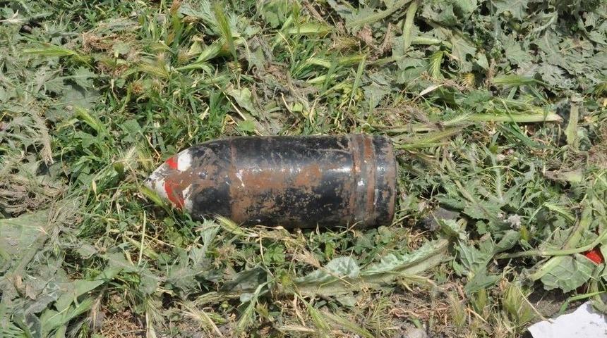 Gaziantep&rsquo;te Patlamamış Havan Mermisi Bulundu