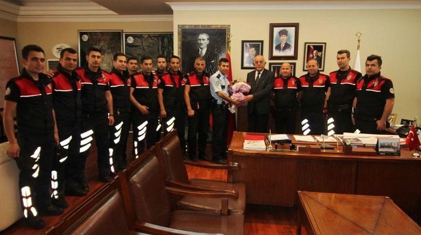 Başkan Seyfi Dingil&rsquo;den Polise Motosiklet Desteği