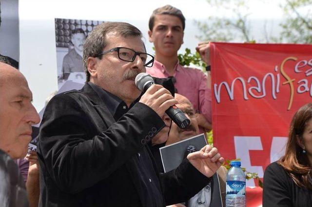 Fikri S&ouml;nmez Mezarı Başında Anıldı 1