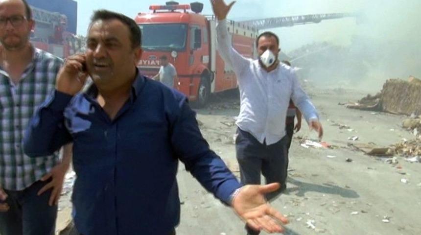 Yangını Bıraktılar Gazetecilere Saldırdılar