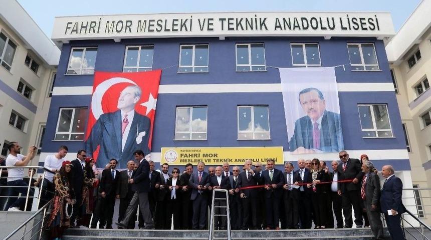 Fahri Mor Mesleki Ve Teknik Anadolu Lisesi&rsquo;nin A&ccedil;ıldı