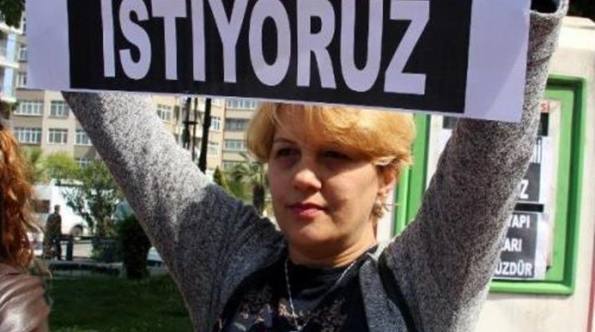 Samsun'da Mahkum Yakınları Cezalarda Indirim Istedi