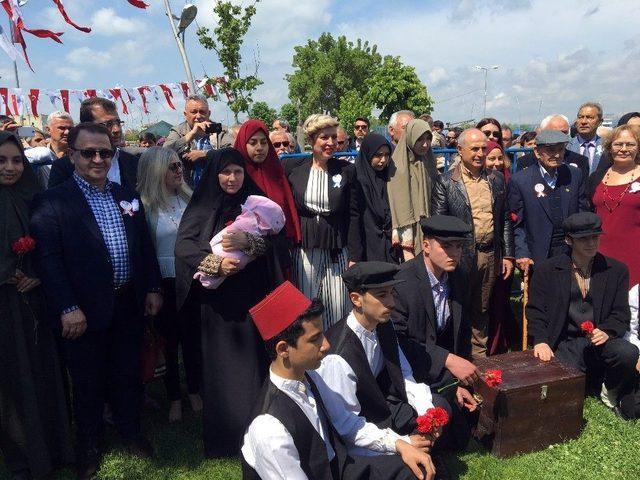 94 Yıl Önceki Zorunlu Göç Büyükçekmece’de Canlandırıldı