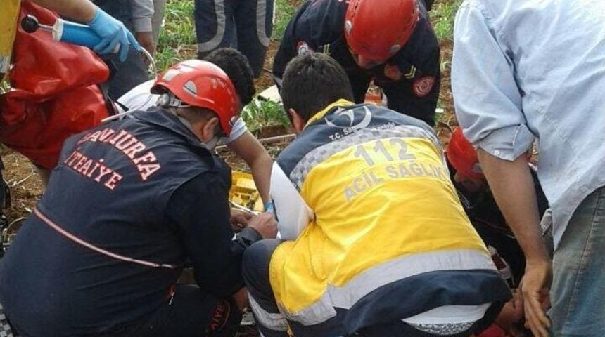 K&uuml;&ccedil;&uuml;k &Ccedil;ocuk İki Ayağını &Ccedil;apa Makinesine Kaptırdı