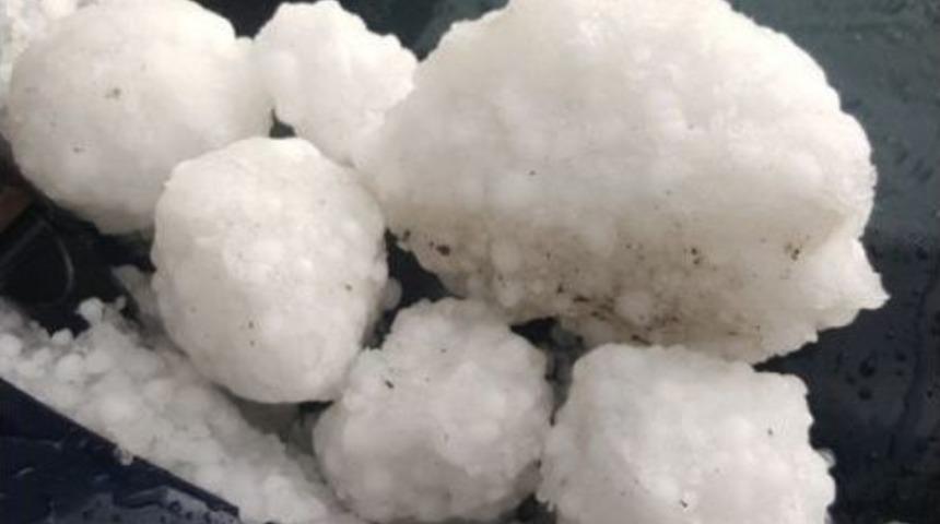 Anadolu Yakasında Dolu Etkili Oldu