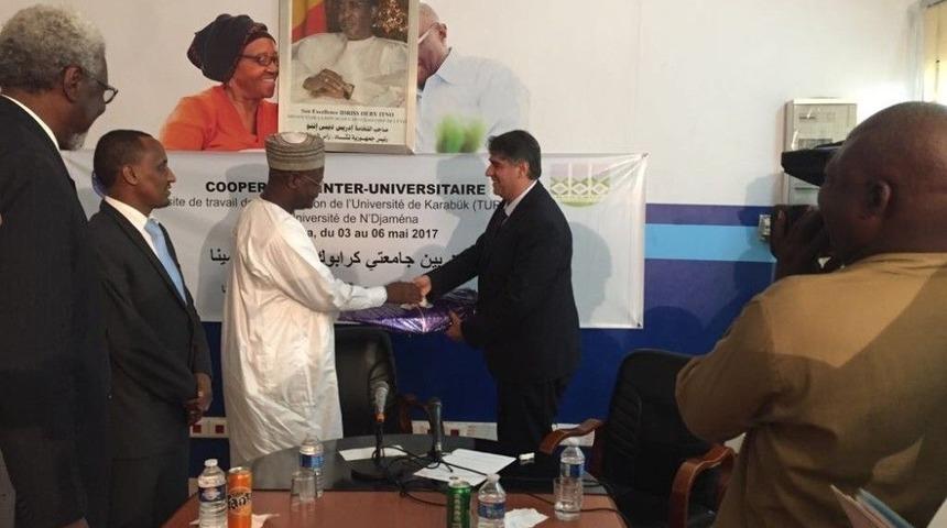 Rekt&ouml;r Polat&rsquo;ın Başkanlığını Yaptığı Kb&uuml; Heyeti &Ccedil;ad&rsquo;da