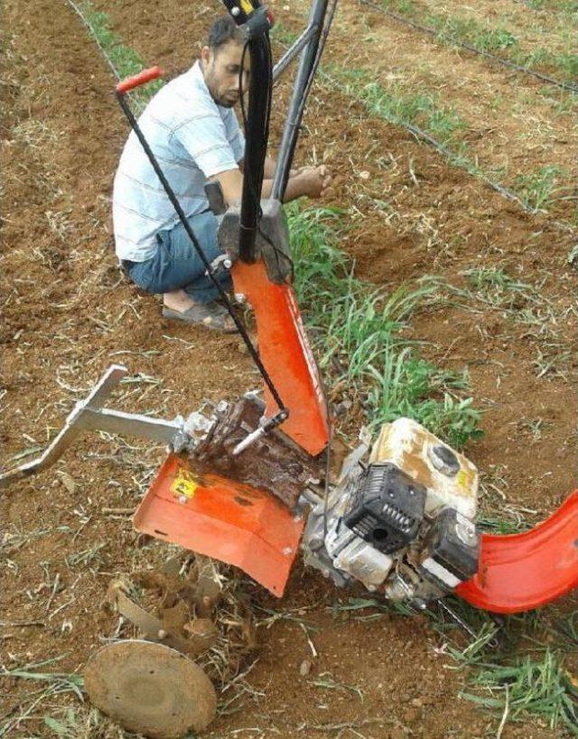 9 Yaşındaki Çocuk, Ayaklarını Çapa Makinesine Kaptırdı 2