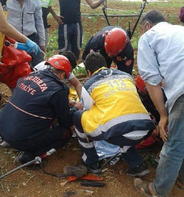 9 Yaşındaki Çocuk, Ayaklarını Çapa Makinesine Kaptırdı 3