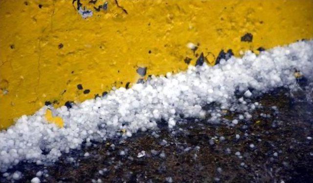 &Ccedil;orlu da Dolu Yağışı Etkili Oldu 1