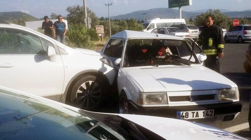 Milas&rsquo;ta Trafik Kazası; 1 Yaralı