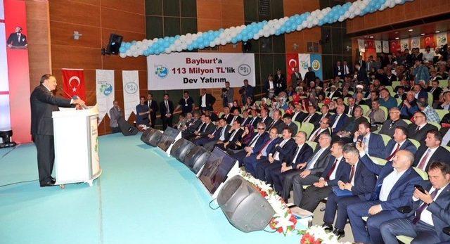 Bayburt&rsquo;ta 113 Milyon Liralık 14 Tesisin Temeli Atıldı 3