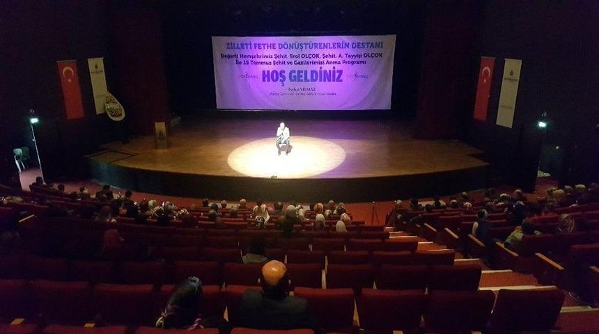 &Ccedil;orumlular 15 Temmuz Şehitlerini Andı