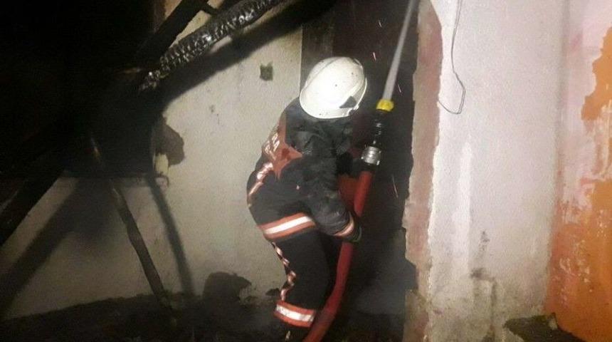 Başkent&rsquo;te Gecekondu Yangını