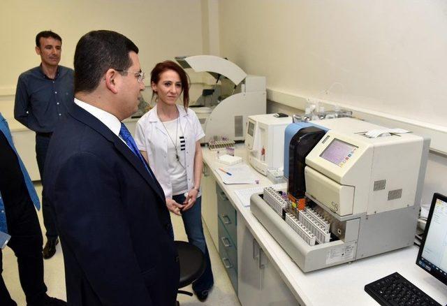 Başkan Tütüncü, Hizmete Giren Sağlık Merkezini Denetledi 2