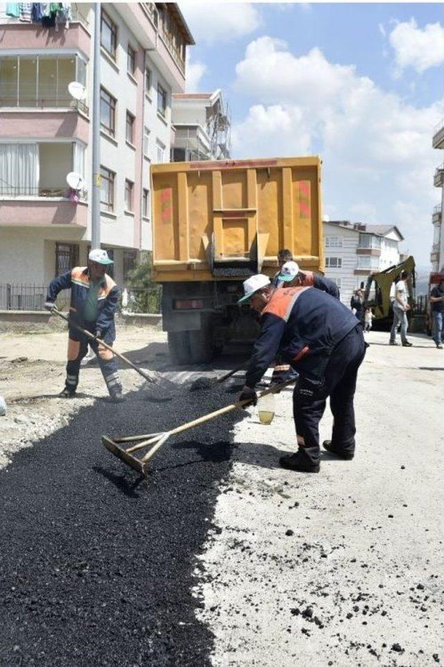 Başkan Akgül Çalışmaları Yerinde İnceledi