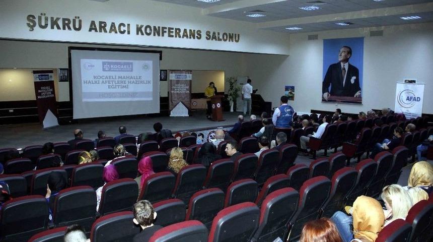 Kocaeli&rsquo;nde Mahalle Halkı Afetlere Hazır