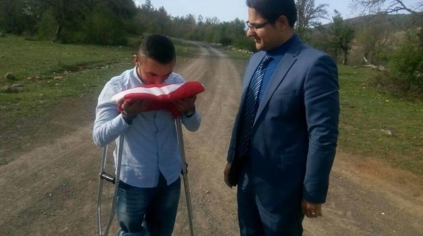 Gazi Ferdi &Ccedil;atal, Tedavisinin Ardından İlk Kez Baba Ocağına Geldi