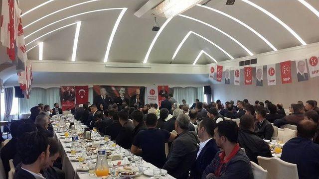 Taşdoğan Mhp&rsquo;li Delegelerle Biraraya Geldi 2