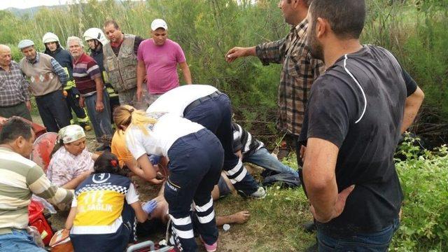 Muğla’da Traktör Sulama Kanalına Devrildi: 1 Ölü