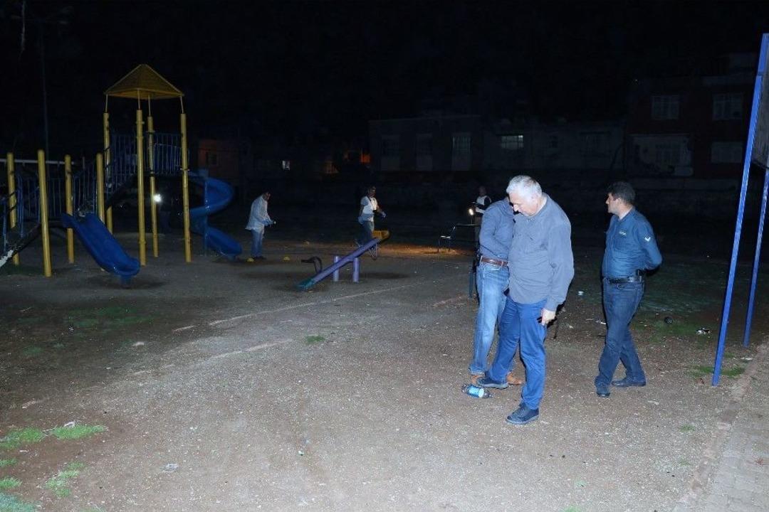 Uyuşturucu Bağımlıları &Ccedil;ocuk Parkında Eyp Patlattı