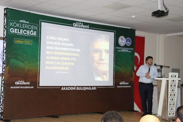 Kyk Erzincan Öğrencileri Gökhan Yücel’le Buluştu